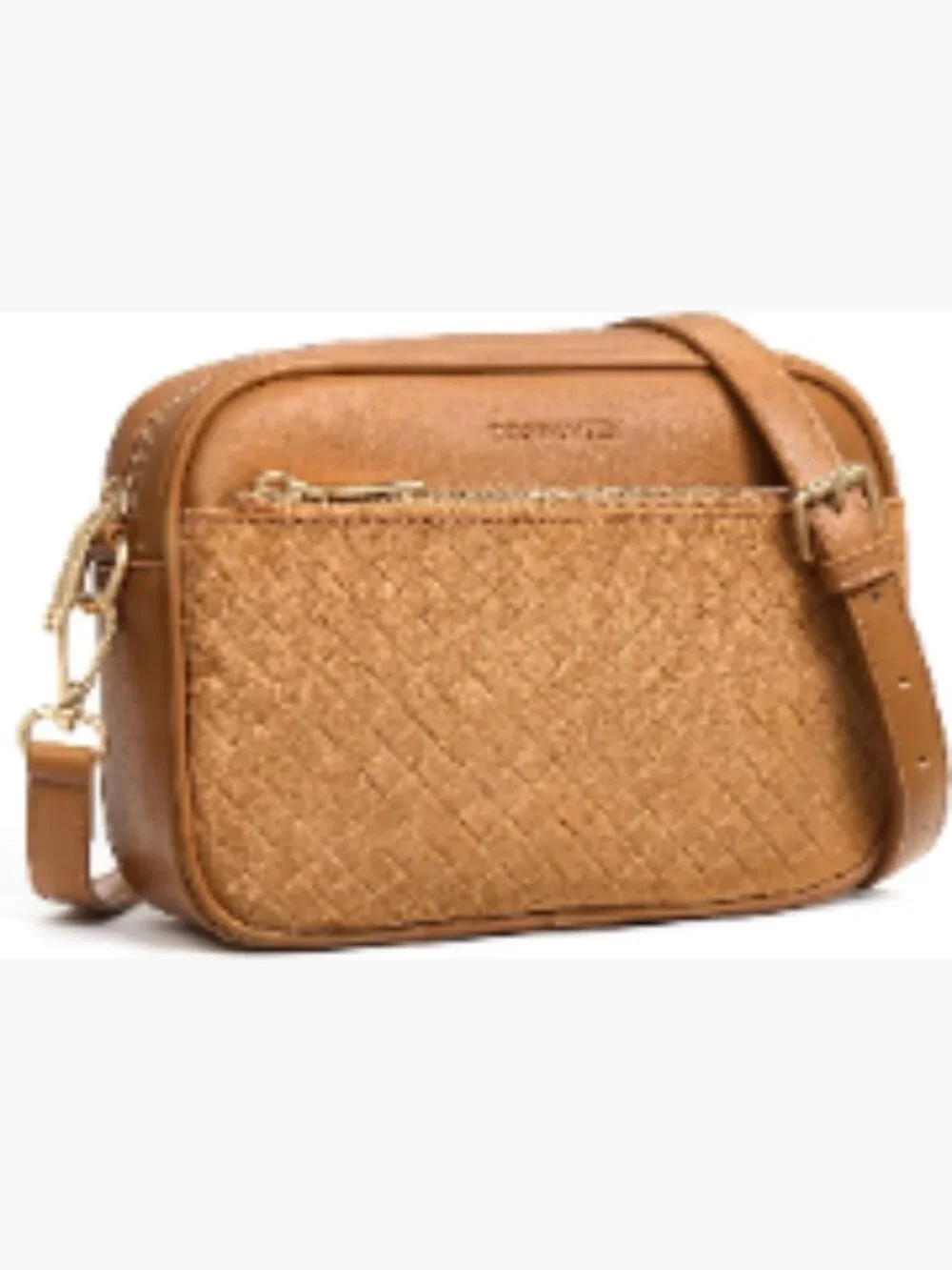 Women's RFID Crossbody Bag Faux Suede Vegan Leather Purse with Adjustable Strap